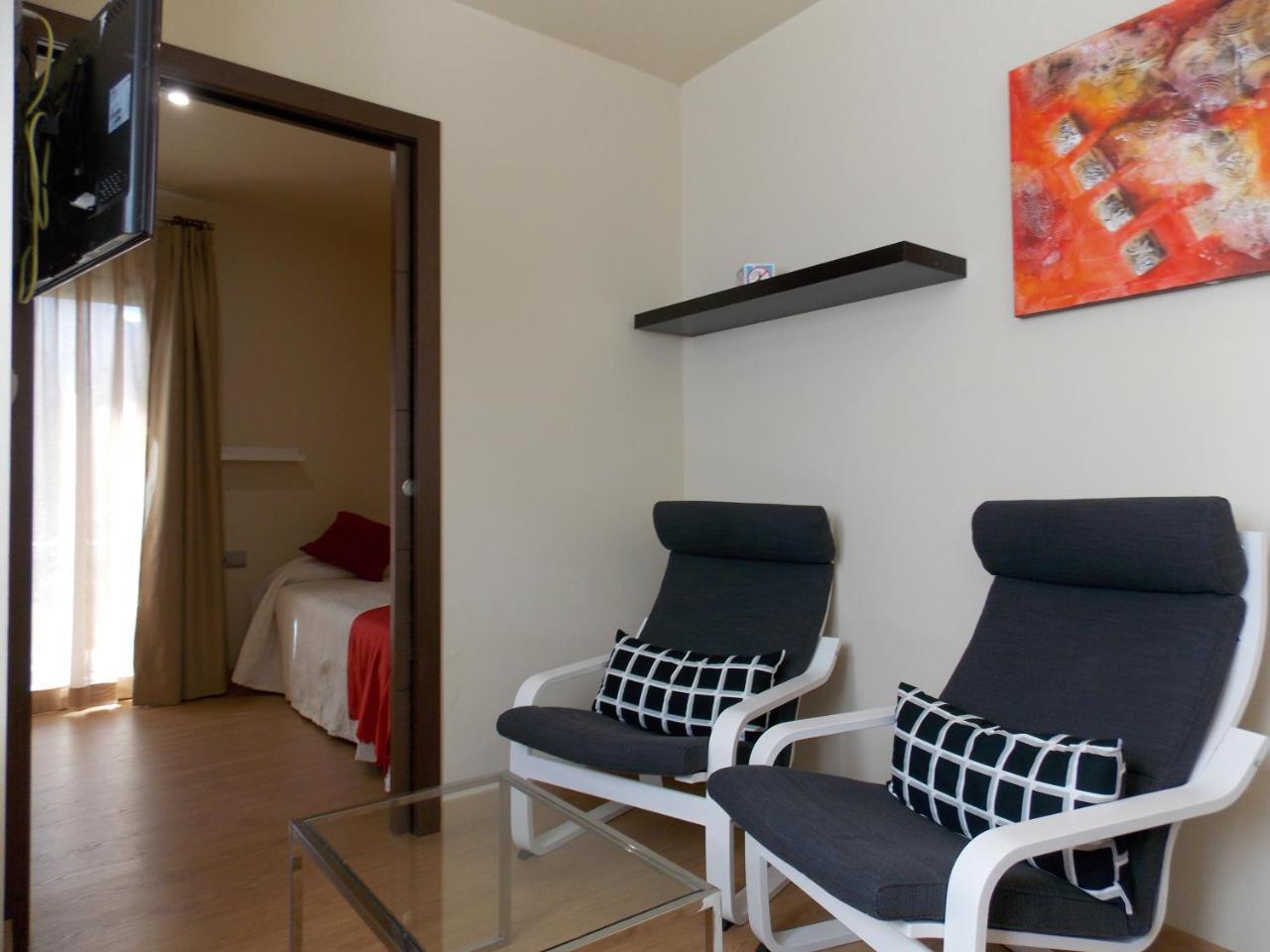 Aparthotel Bubal El Pueyo de Jaca Exteriör bild